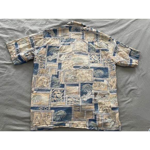 Vtg. Harley Davidson X Tori Richards Hawaiin Shirt SZ XL - Picture 4 of 7